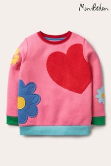 Boden Pink Appliqué Sweatshirt (M79802) | €44 - €50