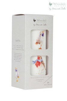 Wrendale White Set of 2 Wonderland Scented Candles (M80403) | €27