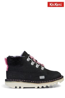 נעלי חורף גבוהות Kick בצבע שחור של Kickers (M80542) | ‏247 ₪