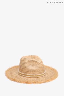 Chapeau Panama en paille Mint Velvet Métallisé (M80646) | €25