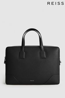 Reiss Elliott Leather Briefcase (M81597) | BGN823