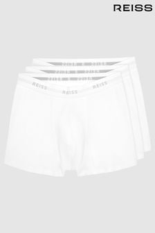 Reiss White Heller Three Pack of Cotton Blend Boxers (M81725) | 291 SAR