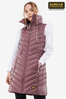 Barbour® International Lightweight Quilted Longline Cayman Gilet (M82239) | AED1,114