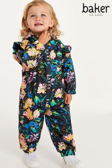 Baker by Ted Baker Navy Fleece lined Puddlesuit (M82344) | €37 - €42