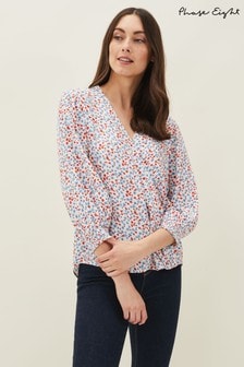Phase Eight Natural Siera Ditsy Blouse (M82451) | €41.50
