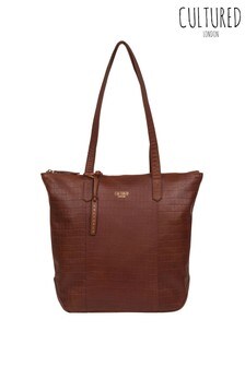 Cultured London Havering Leather Tote Bag (M83031) | ₪ 182