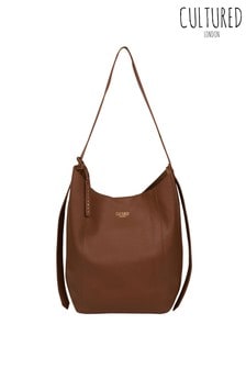 Cultured London Harrow Leather Shoulder Bag (M83038) | $86