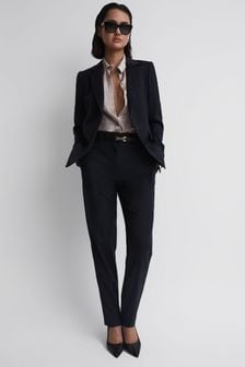 Reiss Navy Haisley Single Breasted Suit Blazer (M84532) | ₪ 1,735