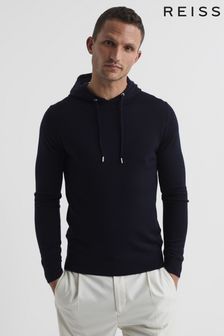 REISS Holland Kapuzensweatshirt aus Merinowolle (M84743) | 150 €