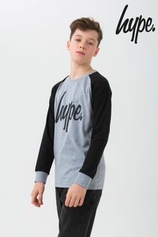 Hype. Grey Homerun Long Sleeve T-Shirt (M85281) | €12 - €13