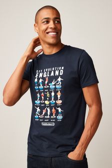 Navy Blue Kits Subbuteo England Football T-Shirt (M85428) | €10.50