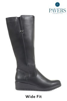 Pavers Ladies Wide Fit Knee High Boots (M85454) | 60 €