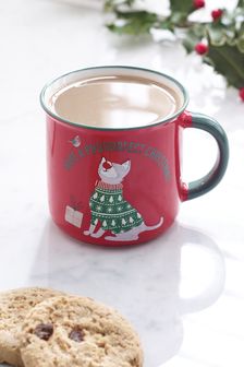 Cat Christmas Mug (M85984) | $9