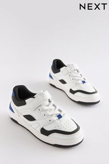 White/Blue Single Strap Elastic Lace Shoes (M86306) | 23 € - 28 €