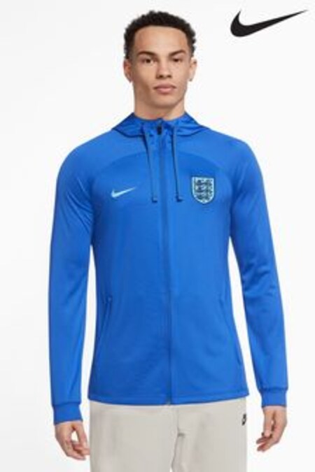 Nike Blue England Strike Hooded Jacket (M86411) | €47.50