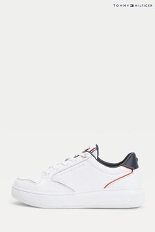Tommy Hilfiger White Elevated Cupsole Sneakers (M86534) | €140