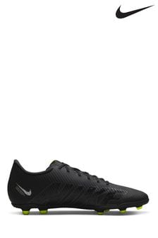 Nike Black Mercurial Vapour 15 Club Firm Ground Football Boots (M86626) | $87