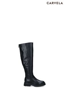 Carvela Black Strong Knee High Boots (M86799) | ر.ق 1,084