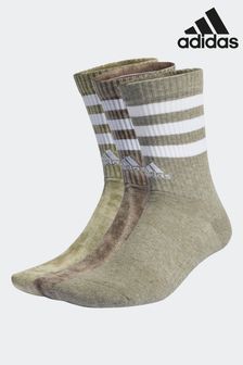 adidas Performance 3-Stripes Stonewash Crew Socks 3 Pack