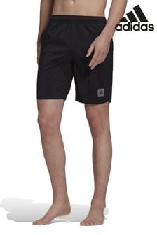 adidas Black Solid Swim Shorts (M87543) | $38