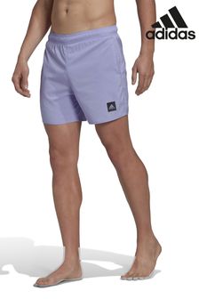 Fialová - Pevné plavecké šortky adidas (M87550) | €24