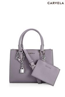 Carvela Grey Mini Latte Bag (M87590) | ₪ 498