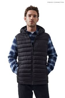 Black - French Connection Baffle Gilet (M87660) | kr820