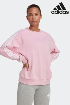 adidas Pink Essentials Studio Lounge 3-Stripes Sweatshirt (M87711) | 58 €