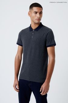 French Connection Contrast Collar Polo