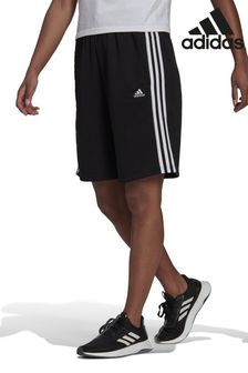 adidas Black Essentials Studio Lounge 3-Stripes Shorts (M87754) | ₪ 116