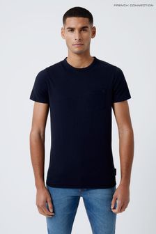 Pack de 2 camisetas con bolsillo en azul marino y gris de French Connection (M87763) | 51 €