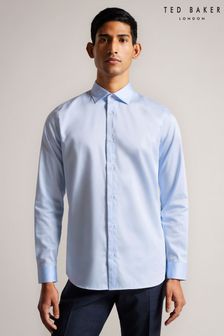Ted Baker Blue Bellow Long Sleeve Stretch Smart Shirt (M87906) | €57