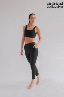 Girlfriend Collective High Rise Pocket Leggings (M88063) | SGD 145