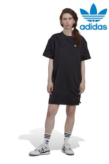 Adidas Originals Always Original T-Shirt-Kleid mit Schnürung, Schwarz (M88064) | 29 €