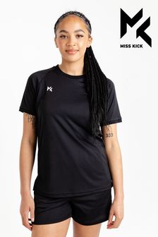 Miss Kick Womens Jill Training Black Top (M88101) | AED155