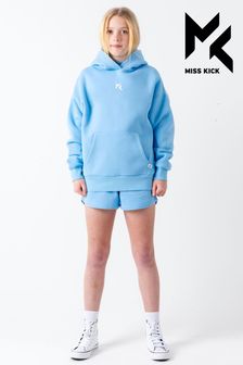 Miss Kick Girls Pale Blue Beth Print Hoodie (M88126) | 217 SAR