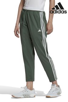adidas Green 3-Stripes Womens Joggers (M88210) | $65