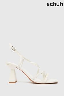 Schuh Scarlett Flared Block Sandals (M88405) | AED211