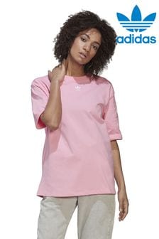adidas Originals Pink Loungewear Adicolor Essentials T-Shirt (M88616) | ₪ 93