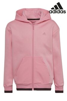 adidas Pink All SZN Fleece Full-Zip Track Top (M88748) | €48