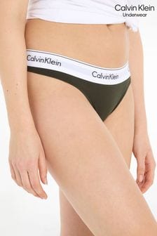 Calvin Klein Green Modern Cotton Thong (M88882) | 31 €