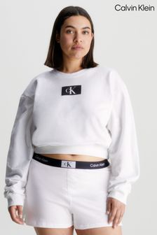 Calvin Klein bel pulover za prosti čas 1996 (M88964) | €34