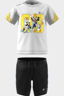 Adidas X Disney Mickey Mouse Sommer-Set, Weiß (M89017) | 38 €