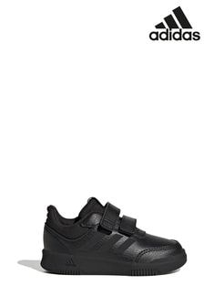 adidas Black Tensaur Hook and Loop Shoes (M89207) | KRW49,100