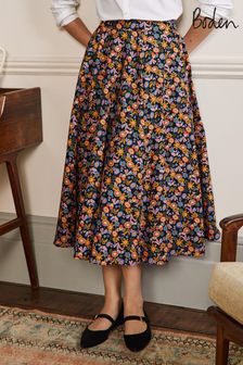 Boden Black Corinne Full Skirt (M89228) | $231