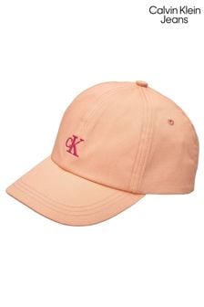 Calvin Klein Jeans Girls Pink Monogram Baseball Cap (M91527) | 75 zł
