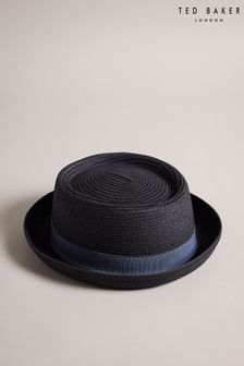 Ted Baker Axelly Siyah Hasır Domuz Turtası Şapkası (M91749) | ₺ 923