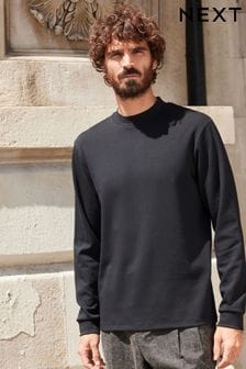 Black Relaxed Long Sleeve T-Shirt (M91810) | 28 €