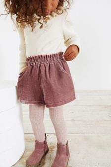 Pink Velvet Shorts (3mths-7yrs) (M91875) | €10 - €11