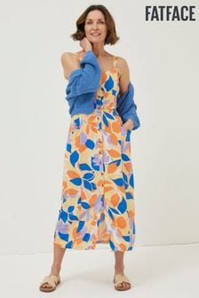 Srednje dolga obleka s cvetličnim vzorcem Fatface Corey Stencil (M91933) | €37